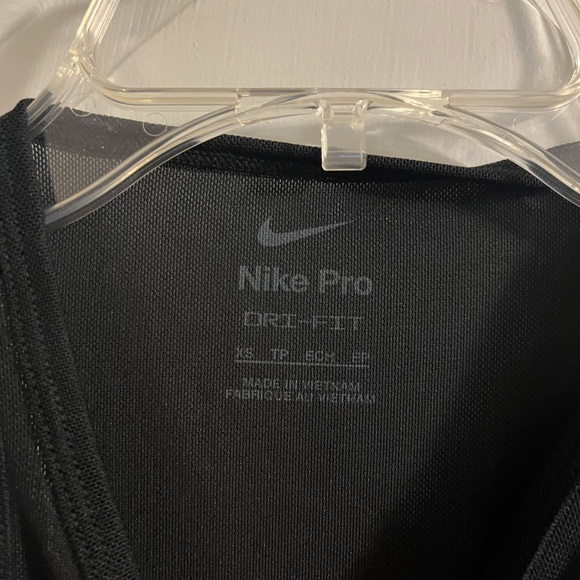 NWT Nike Pro Dri-Fit Black Sports Bra - Picture 8 of 12